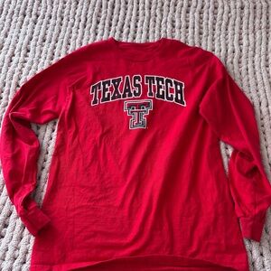 Texas Tech Red Long Sleeve Shirt